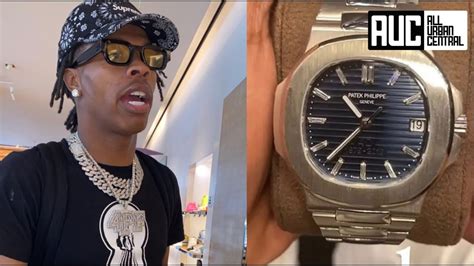 lil baby bought a fake watch|lil baby watch scam.